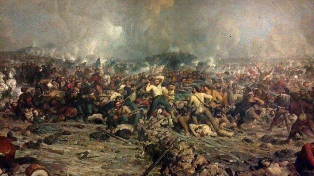 BUSH ALLY FORSEES ?PICKETT?S CHARGE? LAUNCH FOR CAMPAIGN.