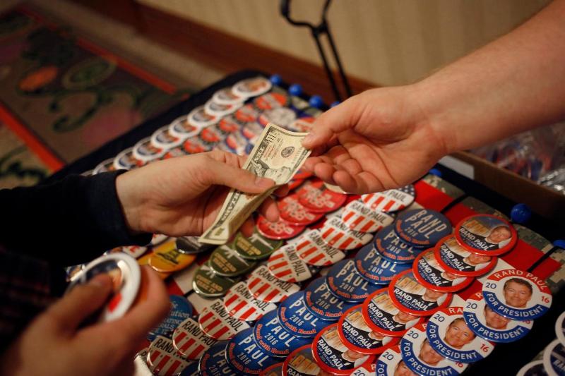 POLITICAL MEMORABILIA IS BIG BUSINESS.