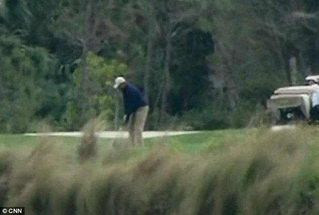 GOLFER IN CHIEF RETURNS TO D.C.