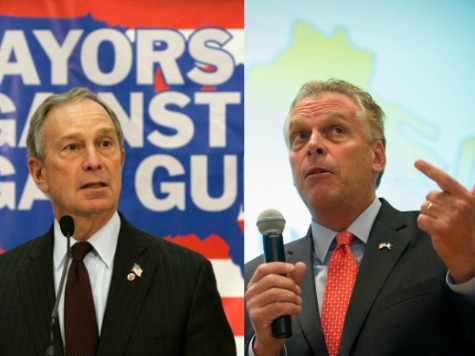 DEMOCRAT GUN GRABBERS COUNTING ON MCAULIFFE WIN IN VIRGINIA.