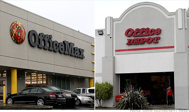 OFFICE MAX + OFFICE DEPOT NOW OFFICIAL