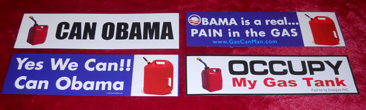 Gas Can Man stickers