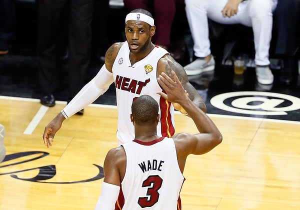 LEBRON LEADS THE HEAT TO SECOND STRAIGHT TITLE.